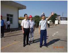 iwbet油库迎接湘潭高新区安全生产专项检查